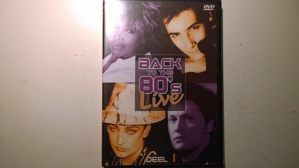 Back To The 80's Live Deel 1 (DVD), Alle leeftijden, Ophalen of Verzenden, Zo goed als nieuw, Muziek en Concerten