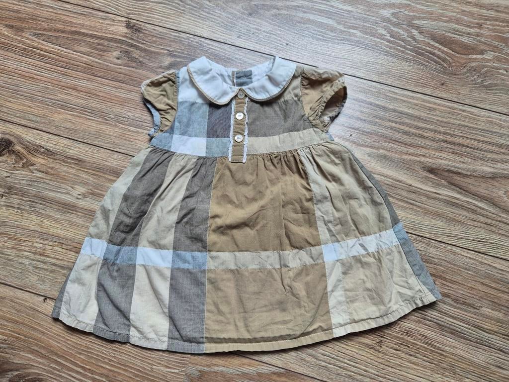 Burberry jurkje maatje 62, Kinderen en Baby's, Meisje, Jurkje of Rokje, Ophalen of Verzenden, Zo goed als nieuw