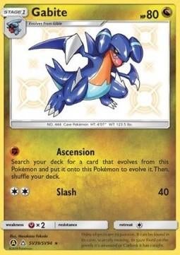 GABITE SV39/SV94 - HIDDEN FATES, Hobby en Vrije tijd, Verzamelkaartspellen | Pokémon, Ophalen of Verzenden, Nieuw, Losse kaart