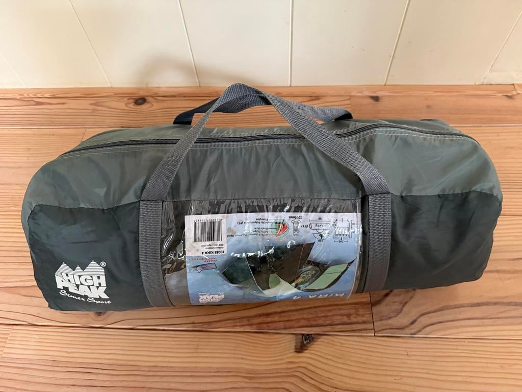 High Peak Kyra 4 tent, 4 persoons, Caravans en Kamperen, Tenten, Ophalen of Verzenden, Gebruikt, Tot en met 4