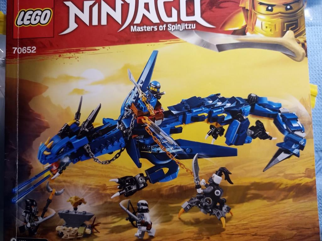 Lego Ninjago Stormbringer draak (70652), Kinderen en Baby's, Speelgoed | Duplo en Lego, Ophalen of Verzenden, Gebruikt, Complete set