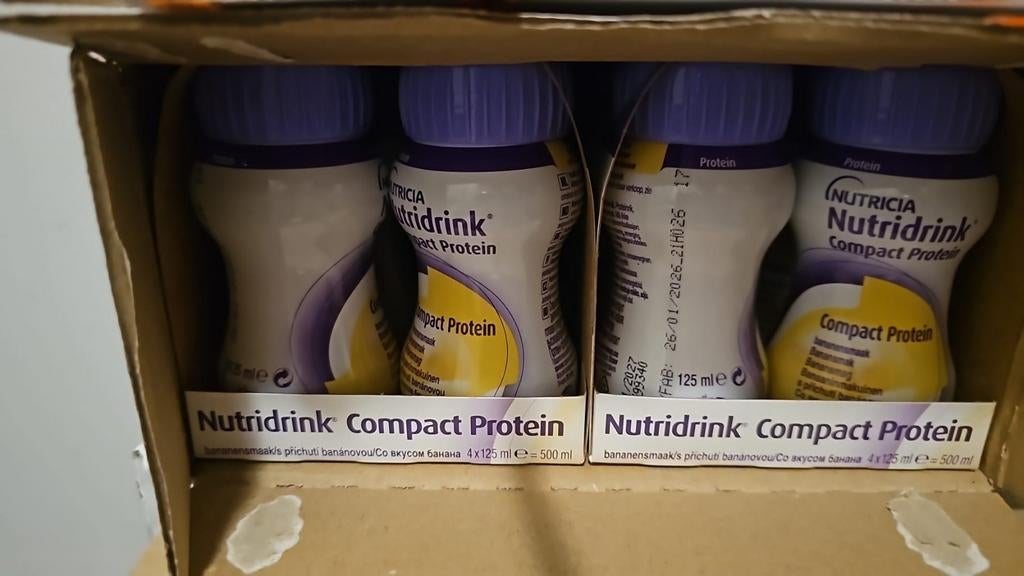 Nutricia nutridrink compact proteïne banaan, Diversen, Levensmiddelen, Ophalen