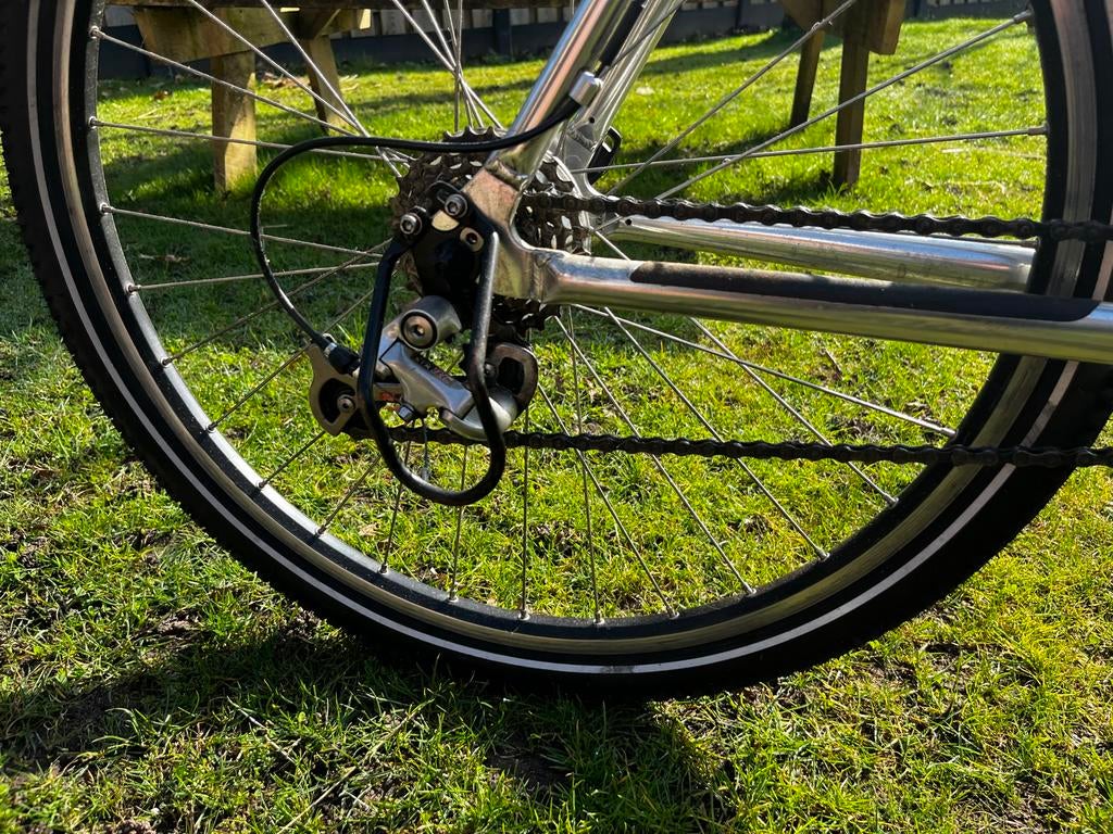 Giant Track ATX 850 aluminium mountainbike met klikpedalen, Fietsen en Brommers, Ophalen, Gebruikt, Hardtail, Heren