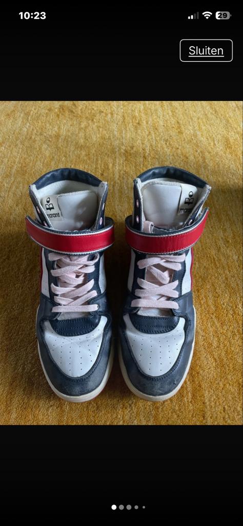 Isabel Marant sneakers maat 41 kalfsleer, Kleding | Dames, Ophalen of Verzenden, Zo goed als nieuw, Sneakers of Gympen