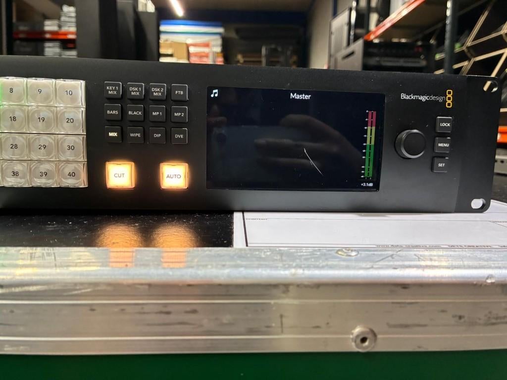 Blackmagic Design ATEM Constellation 8K, Audio, Tv en Foto, Ophalen, Zo goed als nieuw