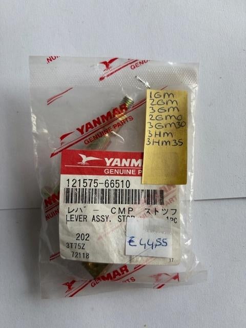 Yanmar Stop Lever assy t.b.v. GM serie, Ophalen of Verzenden, Nieuw, Motor en Techniek