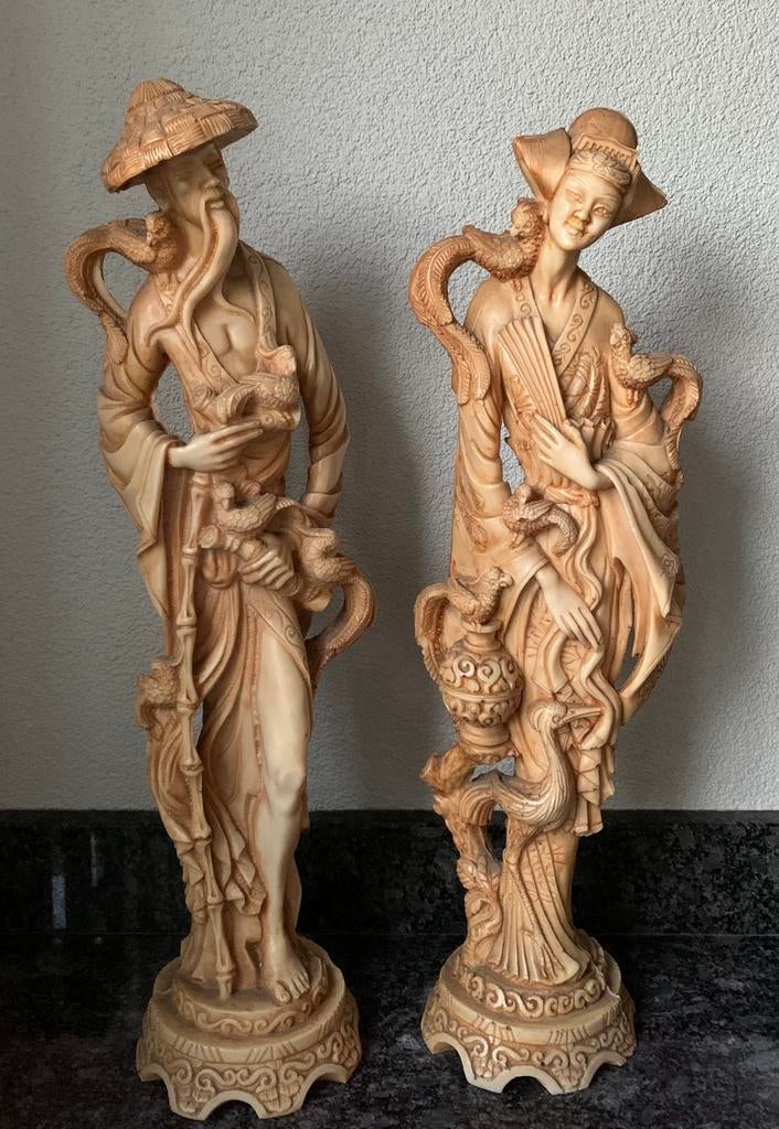 Vintage , jaren ‘50 Chinese beelden., Ophalen of Verzenden