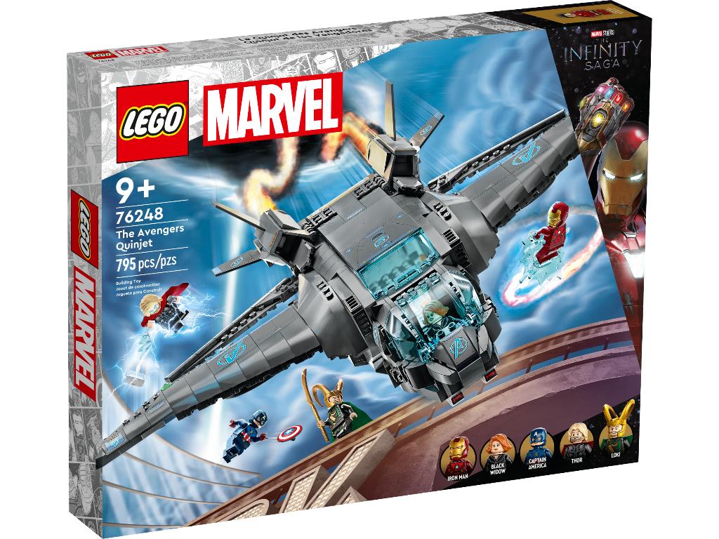 Lego Marvel 76248 De Avengers Quinjet, Verzenden, Nieuw, Complete set, Lego