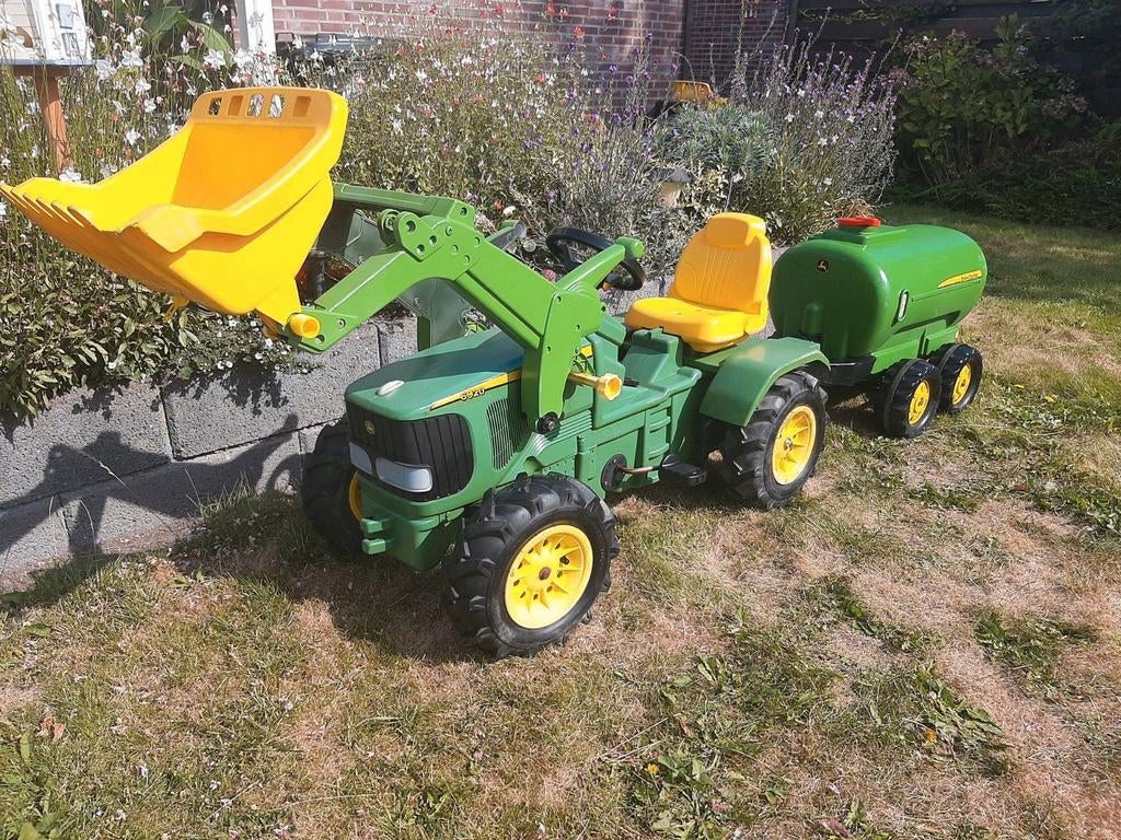 Traptrekker JohnDeere 6920 met luchtbanden en versnellingen, Kinderen en Baby's, Speelgoed | Buiten | Skelters, Ophalen of Verzenden