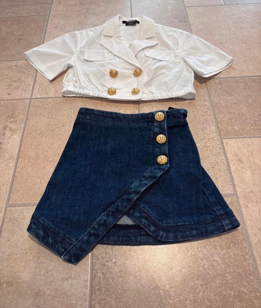 Balmain setje maat 104 orgineel, Meisje, T, T, Ophalen of Verzenden