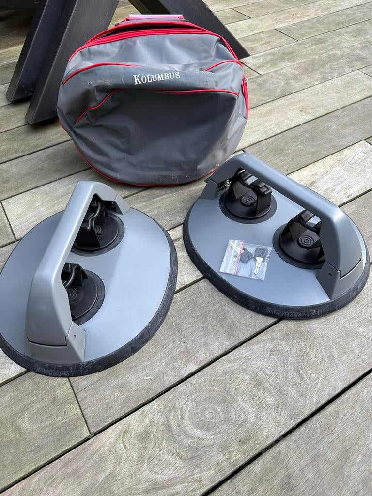 Kolumbus dakdragers met zuignappen en draagtas, Ophalen, Nieuw