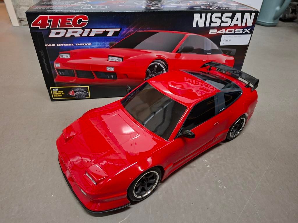 Traxxas 4TEC Drift Nissan 240SX RC Auto, Ophalen of Verzenden, Zo goed als nieuw