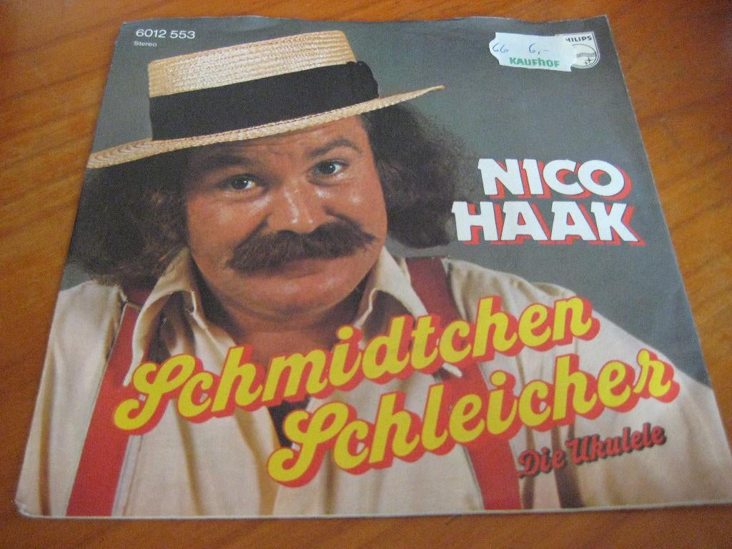 Nico Haak: Schmidtschen Schleicher, Ophalen of Verzenden, Zo goed als nieuw, Nederlandstalig, Single