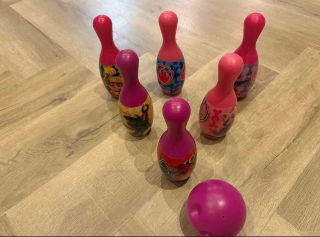 Bowling Set paw patrol, Ophalen of Verzenden, Zo goed als nieuw