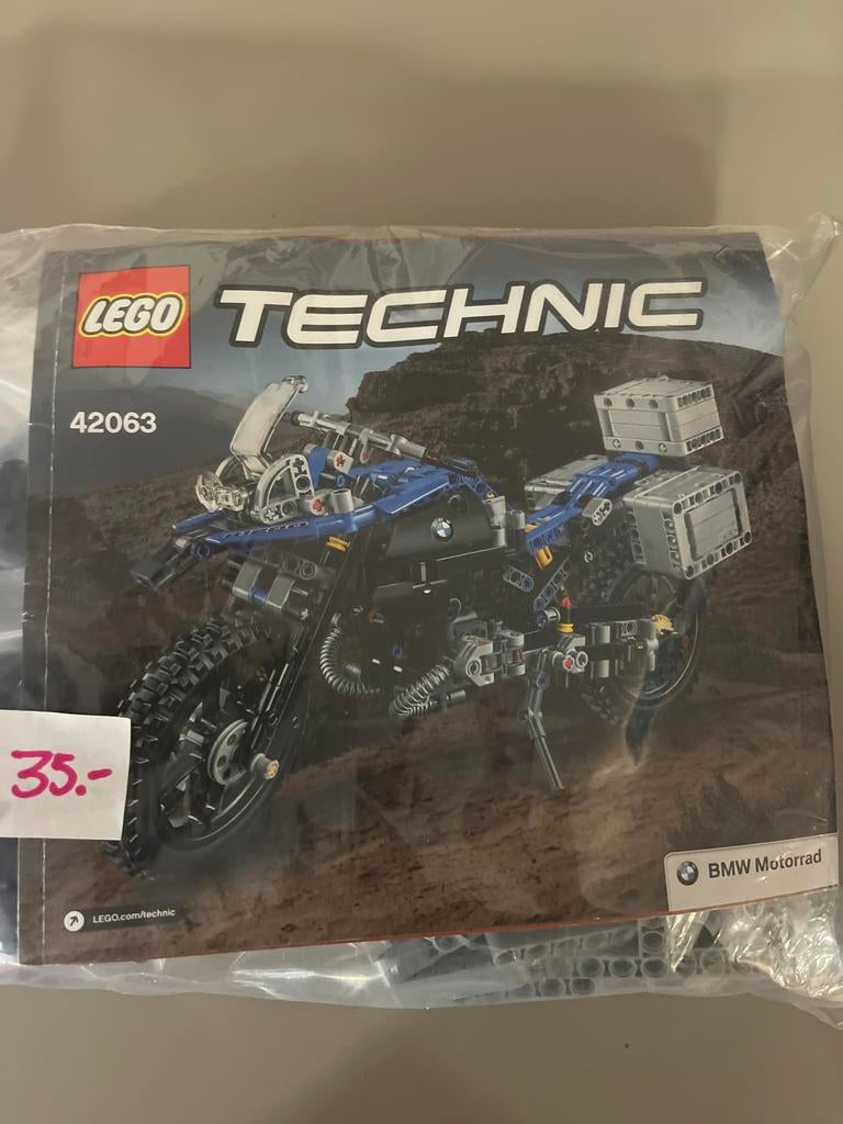 LEGO Technic 42063 BMW R 1200 GS Adventure, Verzenden, Gebruikt, Complete set, Lego