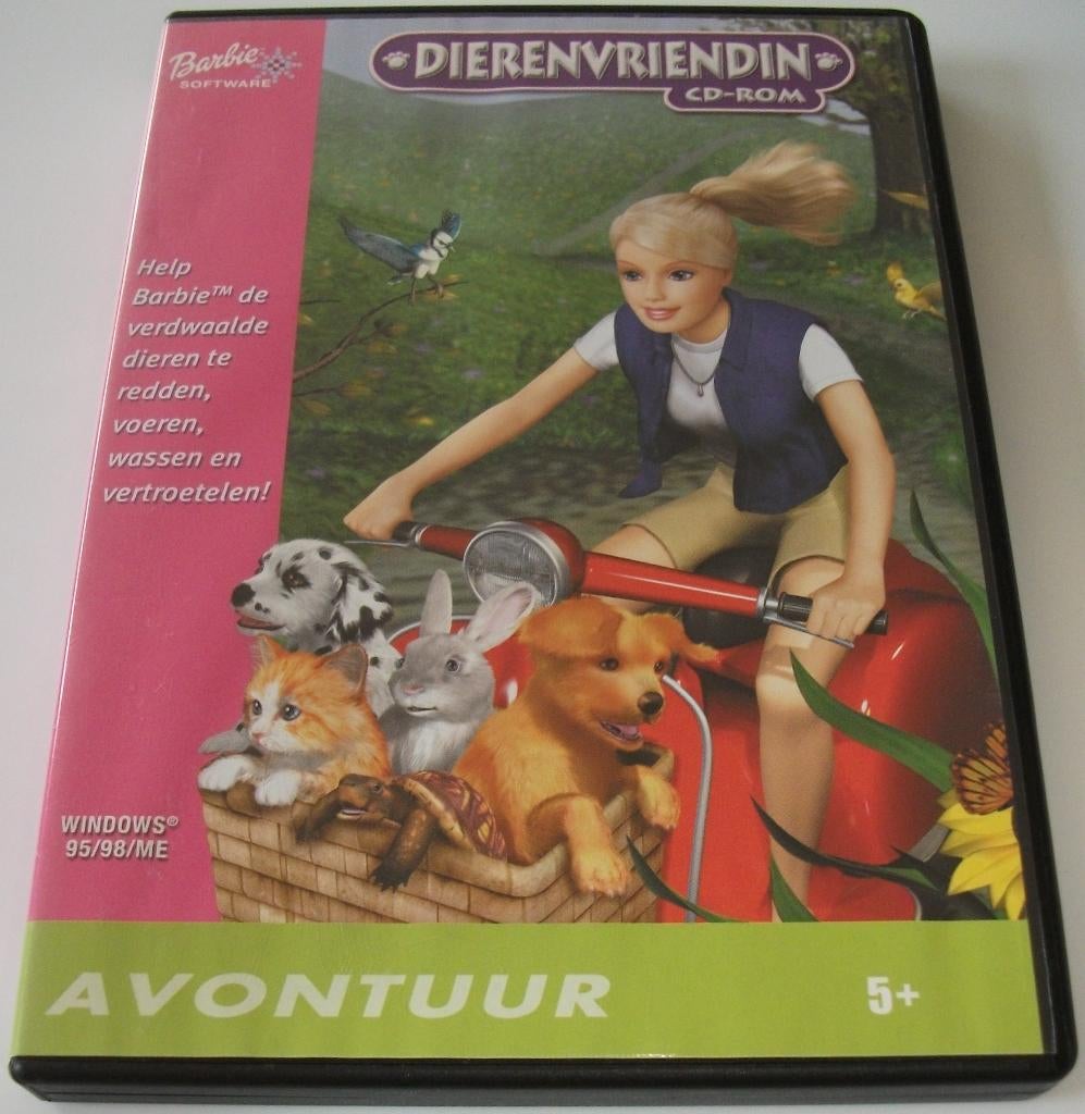 PC Game *** BARBIE *** Dierenvriendin, Spelcomputers en Games, Games | Pc, Zo goed als nieuw, Simulatie, 1 speler, Vanaf 3 jaar