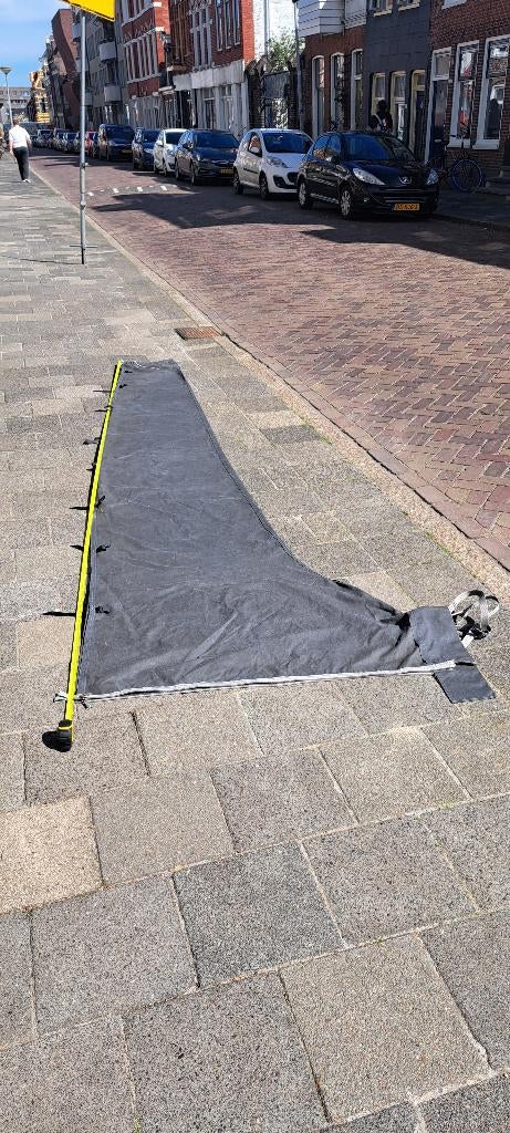 huik grootzeil, Watersport en Boten, Zeilen en Zeiltoebehoren, 6 meter of meer, Gebruikt, Minder dan 15 m², Ophalen of Verzenden