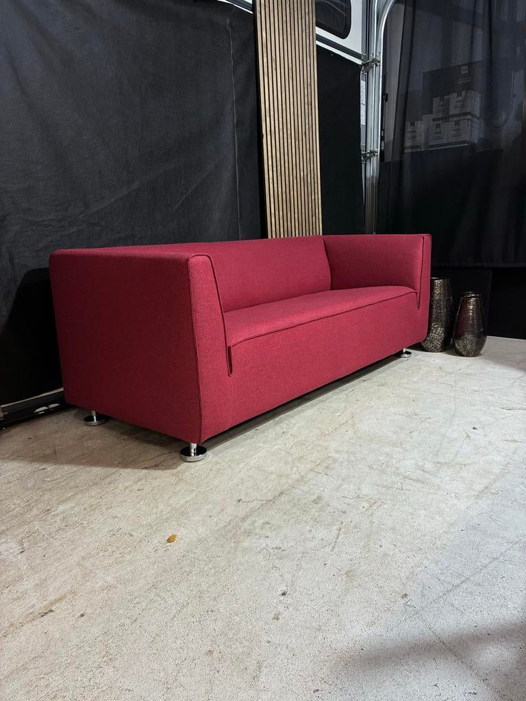 Gelderland 2,5-zits bank Nieuw Wol- Gelderland 4800, Ophalen, ., 75 tot 100 cm, Rechte bank