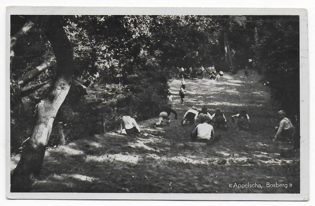 Ede Hotel Welgelegen  Ansichtkaart B7677 uit 1949, Ophalen of Verzenden, 1940 tot 1960, Gelopen, Gelderland