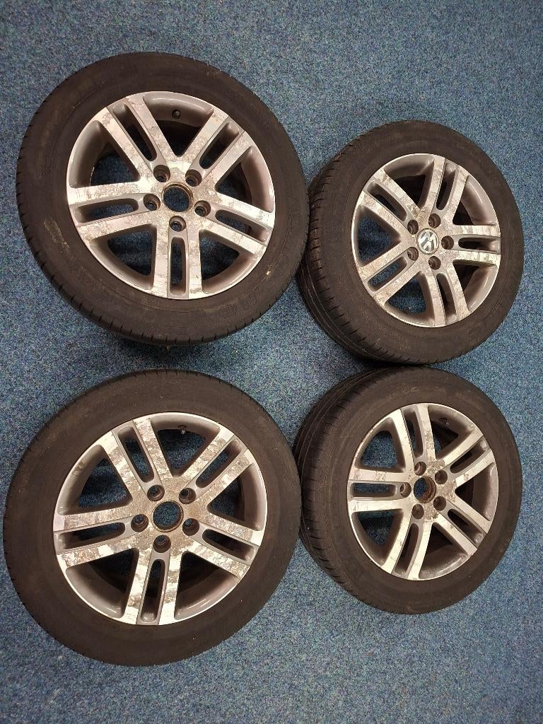 Volkswagen velgen, Ophalen, Gebruikt, 16 inch, Banden en Velgen