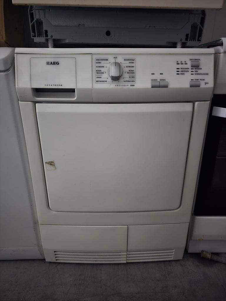 Keurige AEG Lavatherm condensdroger! Knop draaien en drogen!, Ophalen of Verzenden, Zo goed als nieuw, Aeg, Condens