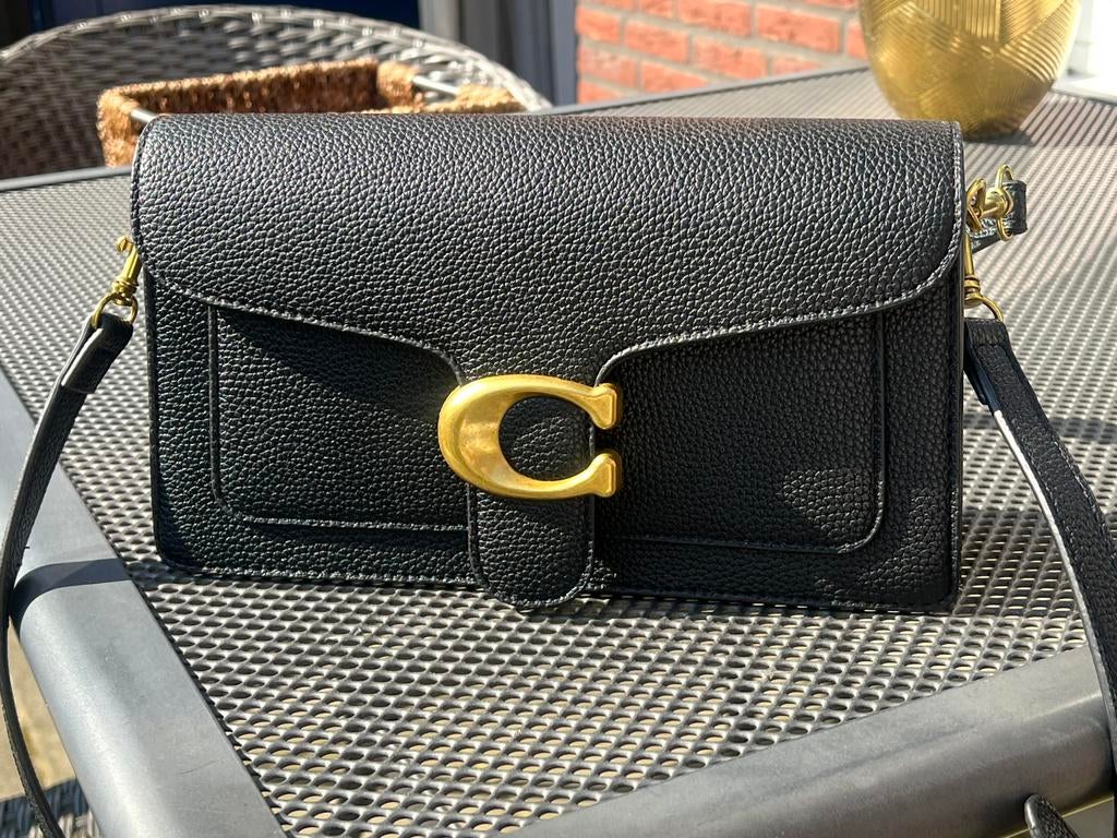 Zwarte Coach handtas, Ophalen of Verzenden