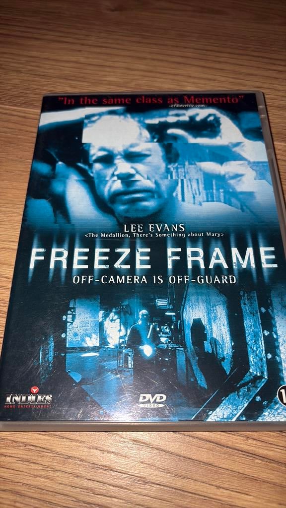 Freeze Frame met Lee Evans uit 2003., Cd's en Dvd's, Dvd's | Thrillers en Misdaad, Zo goed als nieuw, Actiethriller, Vanaf 16 jaar