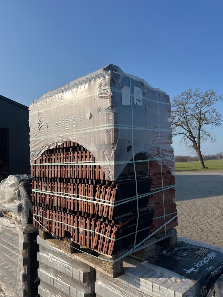 Creaton Domino dakpannen - Nieuw, Ophalen, Steen of Klei, Nieuw, 15 m² of meer