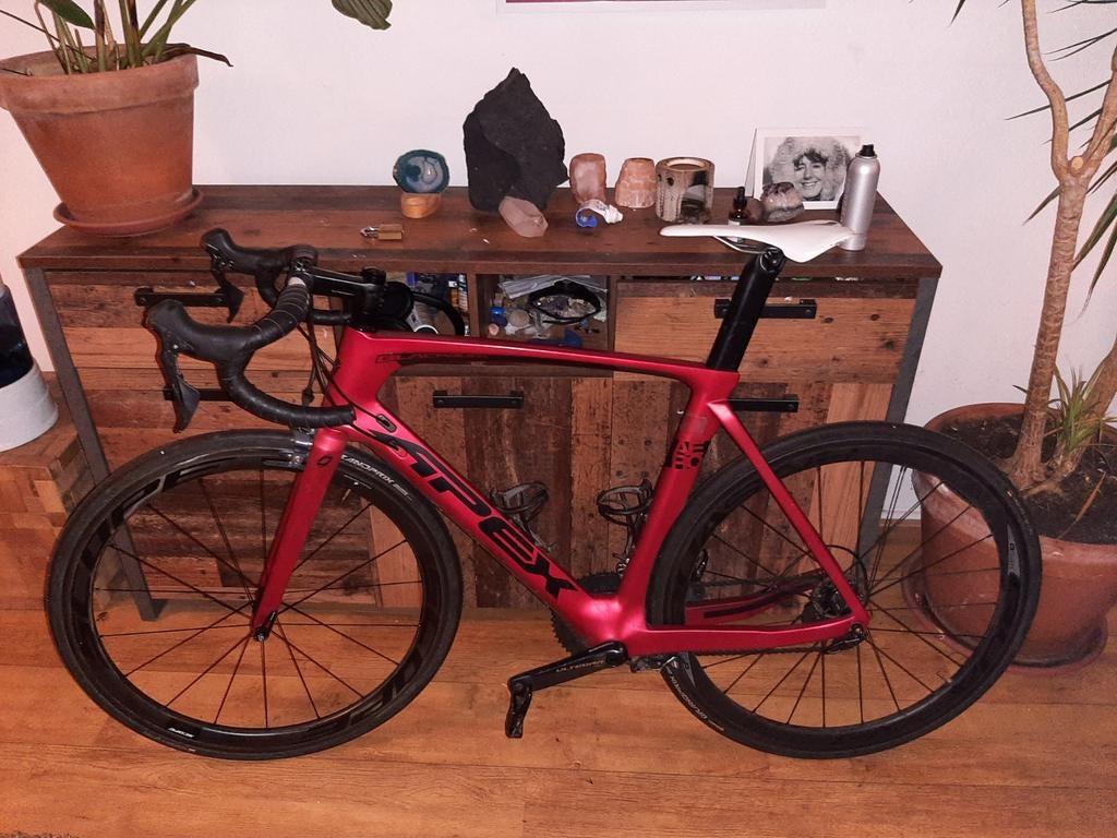 Rode Apex racefiets, Fietsen en Brommers, Ophalen of Verzenden