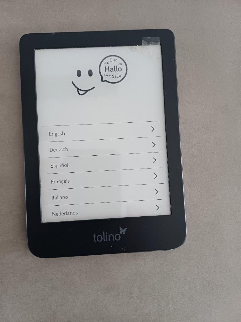 Tolino Shine 4 e-reader (Rakuten Kobo), Wi-Fi, 6 inch of minder, Ophalen of Verzenden, Zo goed als nieuw