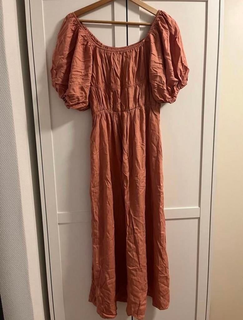 Zwangerschapsjurk (voor fotoshoot), Kleding | Dames, Positiekleding, Ophalen of Verzenden, Zo goed als nieuw, Roze, Jurk