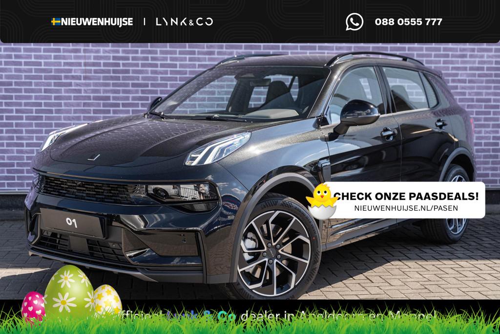 Lynk & Co 01 Plug-in Hybrid 1.5 Core | Facelift | Adaptive c, 4 cilinders, Zwart, Hybride Elektrisch/Benzine, 1835 kg
