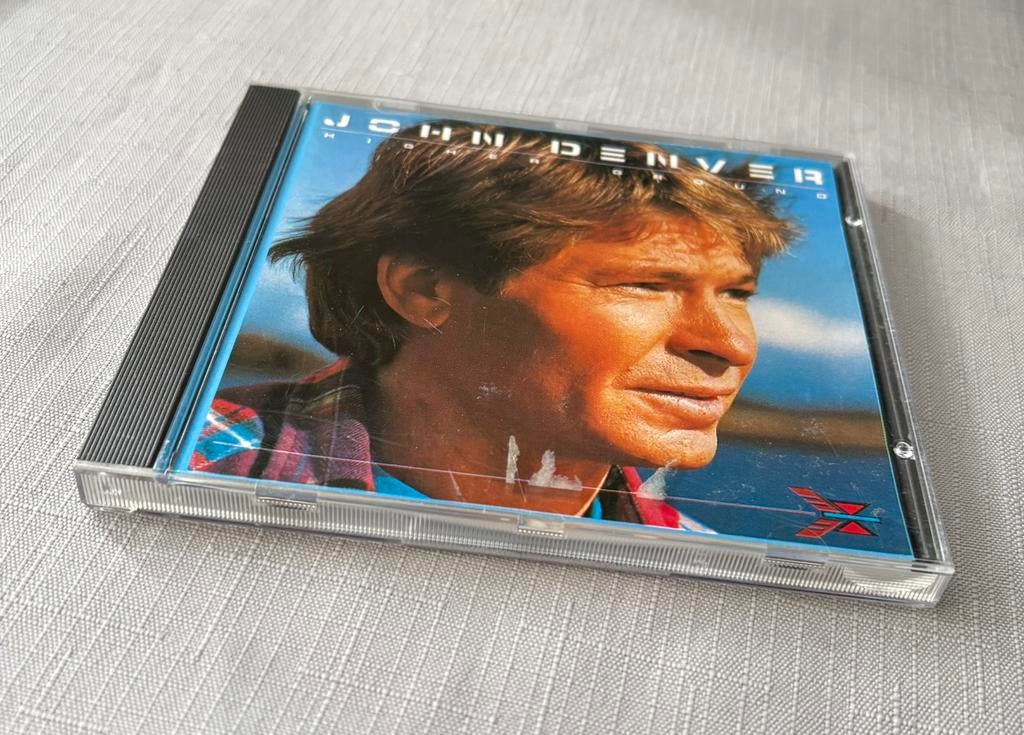 Cd John Denver Higher Ground, Ophalen of Verzenden, Gebruikt