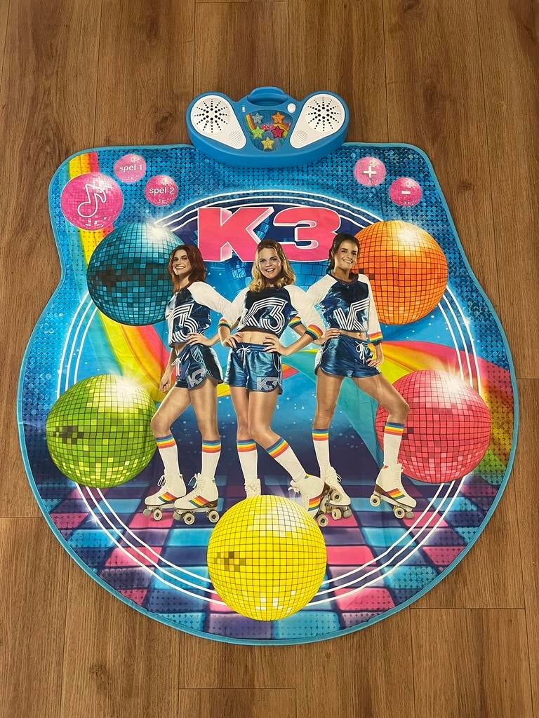 K3 interactieve dansmat, Ophalen of Verzenden, Zo goed als nieuw
