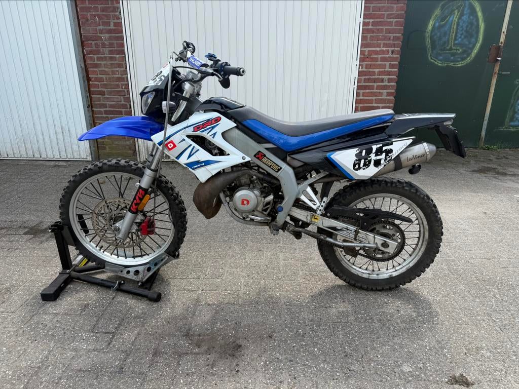 Derbi drd racing schade brommer in onderdelen, Frame, Gebruikt, Derbi, DERBI