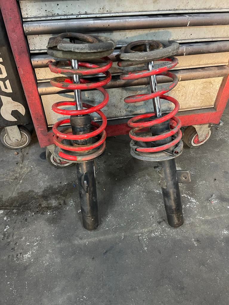 Peugeot 206 Verlagingsveren met Schokdemper, Ophalen, Gebruikt, Peugeot