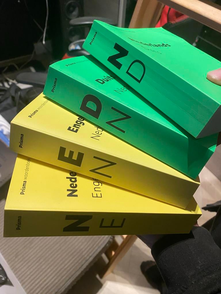Woordenboeken EN-NL, NL-EN, DU-NL & NL-DU, Boeken, Ophalen of Verzenden, Zo goed als nieuw, Prisma of Spectrum, Engels