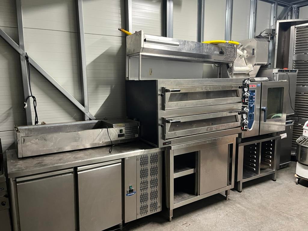 SPOED!! Partij Horeca inventaris/inboedel Pizza apparatuur, Ophalen of Verzenden, Zo goed als nieuw