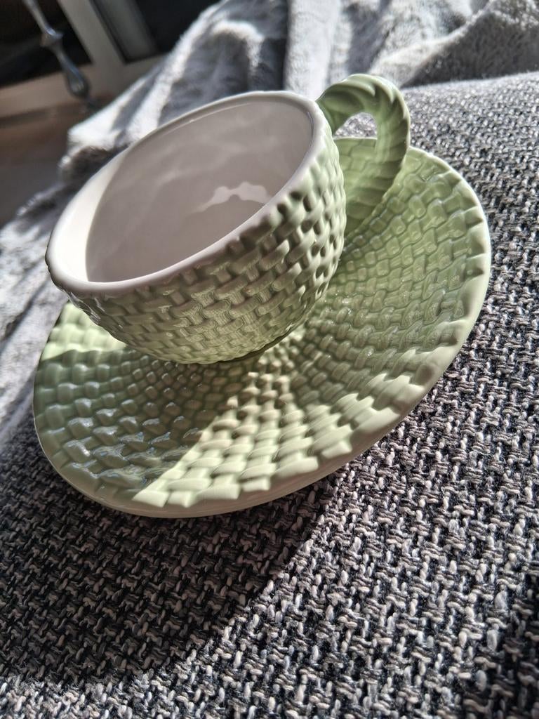 Marjolein Bastin Kop en Schotel - Mint Groen, Ophalen of Verzenden, Gebruikt