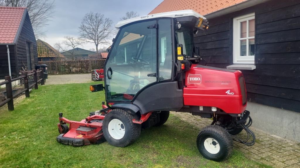 Toro Groundsmaster 3400 Zitmaaier, Ophalen, Toro, Gebruikt, Elektrische starter