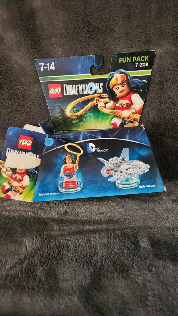 Lego Dimensions Wonder Woman Fun Pack (71209), Ophalen of Verzenden, Gebruikt, Complete set, Lego