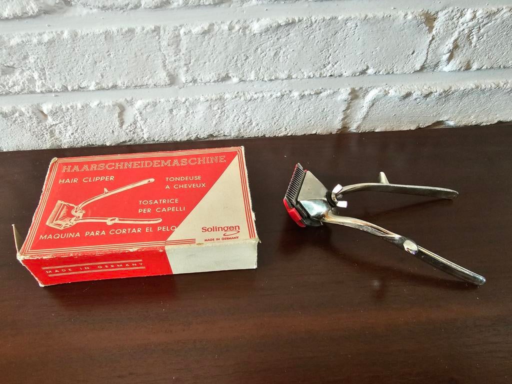 Solingen tondeuse - hair clipper - vintage, antiek, Antiek en Kunst, Ophalen of Verzenden