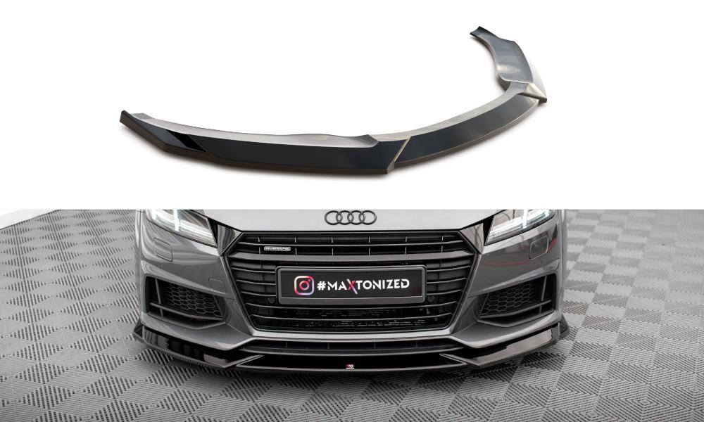 Voorlip spoiler sideskirt diffuser - Audi TT S-Line 8S 14-18, Ophalen of Verzenden