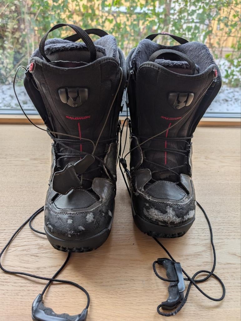 Snowboardschoenen Salomon Ivy maat 41 / 26cm, Ophalen of Verzenden, Gebruikt, Schoenen