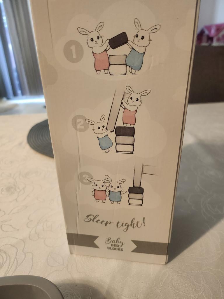 Spacebabies bed blocks - bij reflux, verstopte neus,, Ophalen of Verzenden