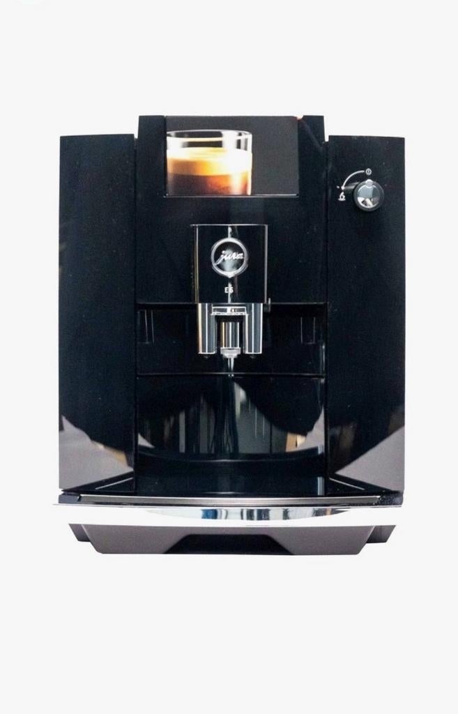 Jura E6 (EC) Piano Black/Platin uit voorraad leverbaar, Jura, Gemalen koffie, Jura, Nieuw
