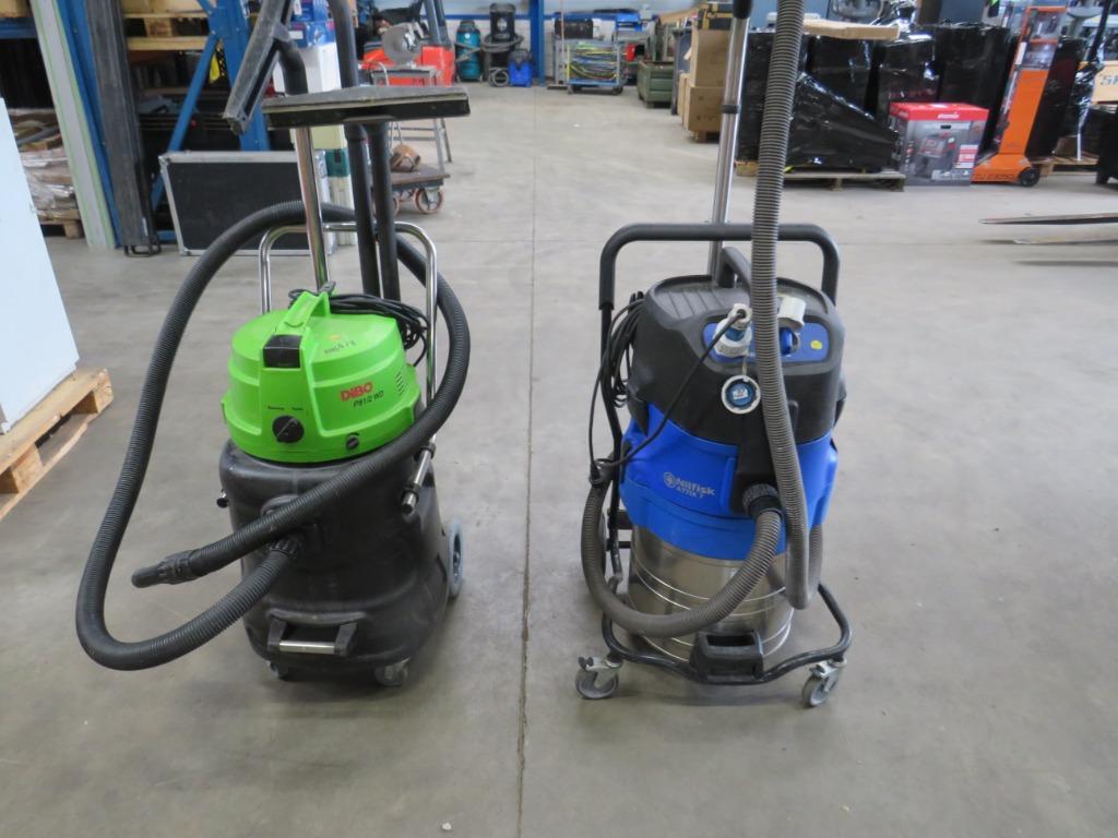 dibo en nilfisk industriële waterstofzuiger, Gebruikt, Ophalen of Verzenden, Dibo en nilfisk, Waterstofzuiger