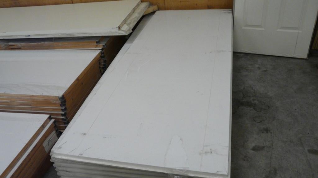 Binnendeur opdek met 4 horizontale groeven 2310 x 885 x 40 6, Ophalen, 80 tot 100 cm, 215 cm of meer, Binnendeur