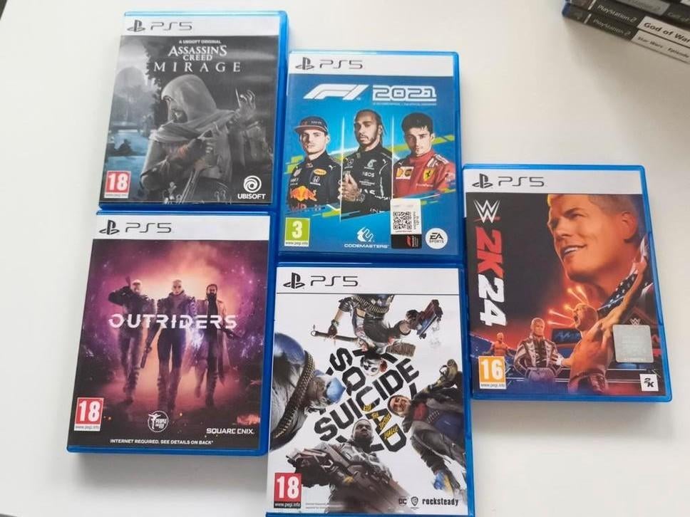 Diverse PlayStation 5 games, Ophalen, Zo goed als nieuw
