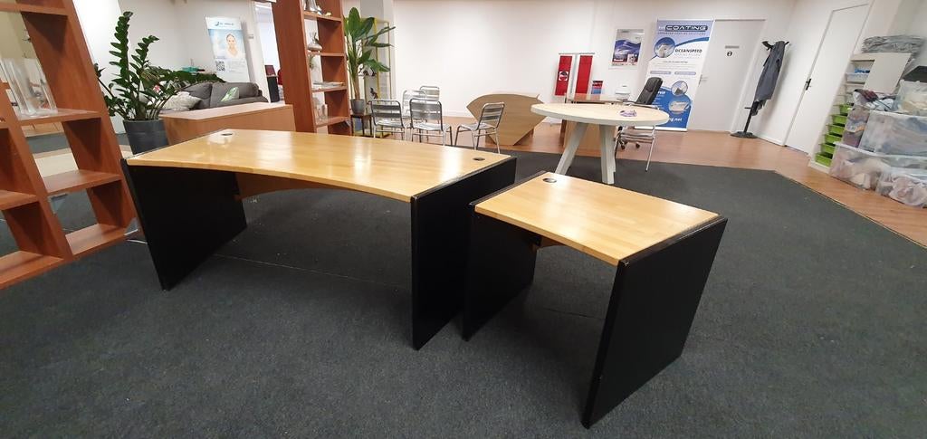 Bureau en sidetable printertafel, Ophalen, Gebruikt